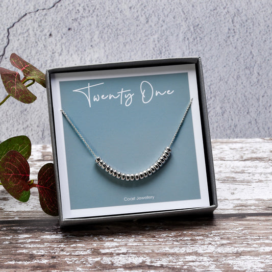 Coast Jewellery - 21st Birthday Necklace