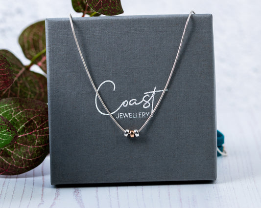 30th Birthday Necklace - Snake Chain