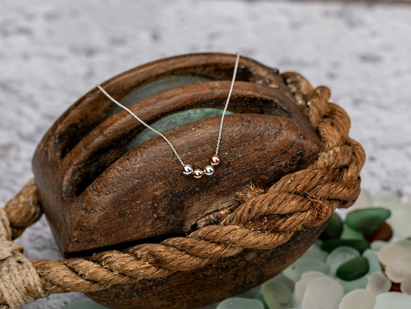 40th Birthday Gift for Women : Sterling Silver Necklace