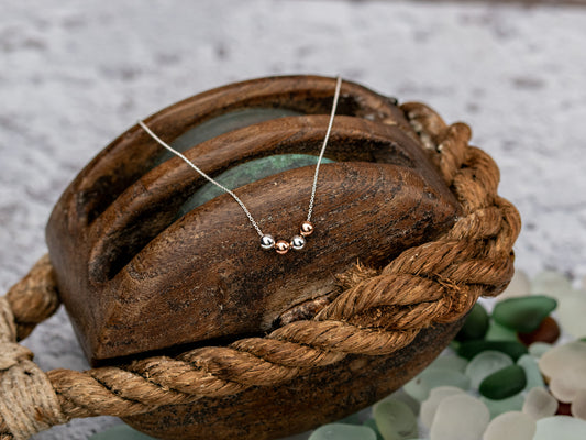 40th Birthday Gift for Women : Sterling Silver Necklace