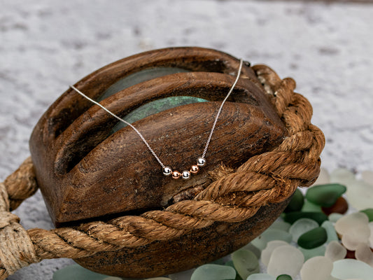 50th Birthday Gift for Women : Sterling Silver Necklace