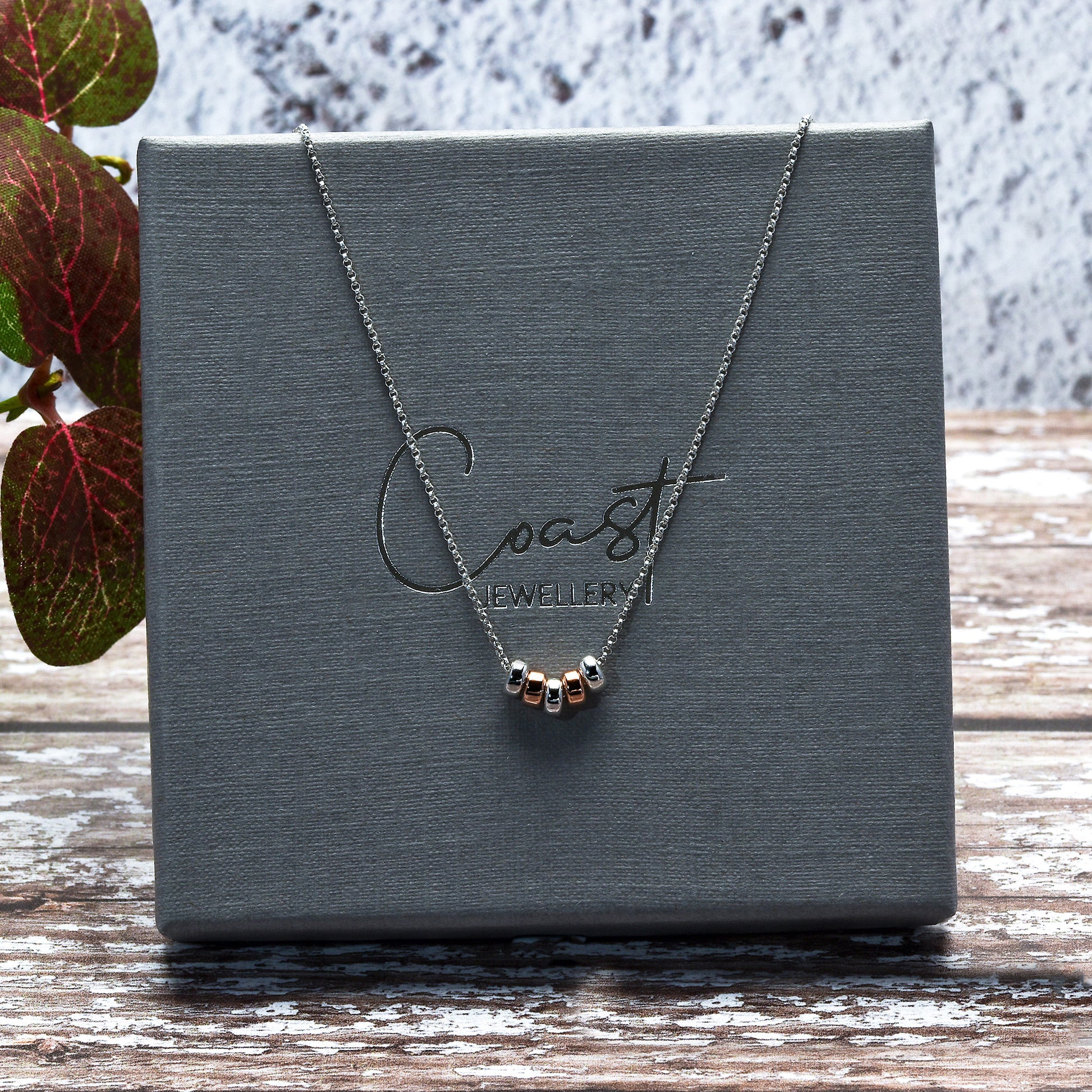 Coast Jewellery - 50th Birthday Gift - Sterling Silver Necklace