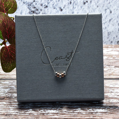 Coast Jewellery - 50th Birthday Gift - Sterling Silver Necklace
