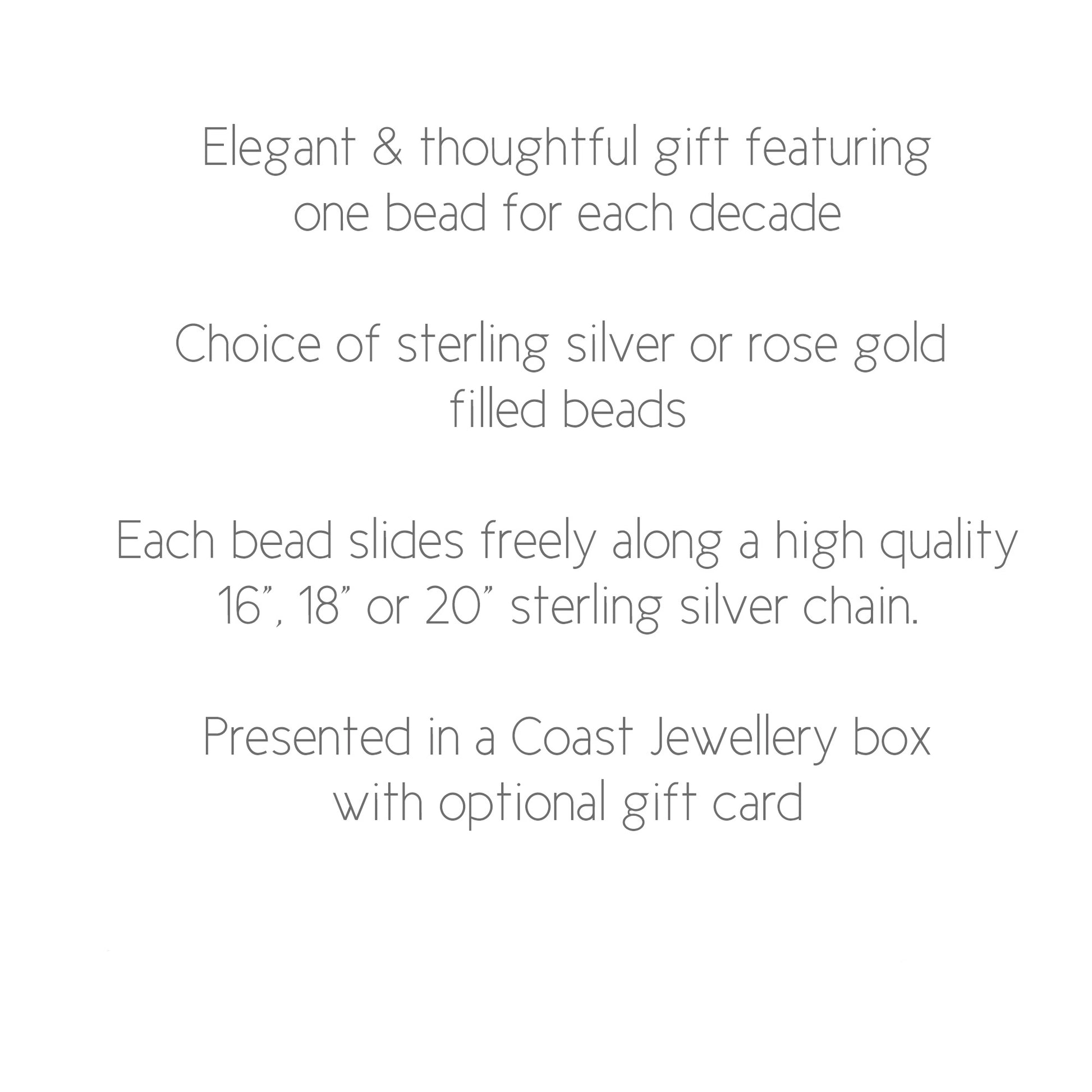 Coast Jewellery - Product Information
