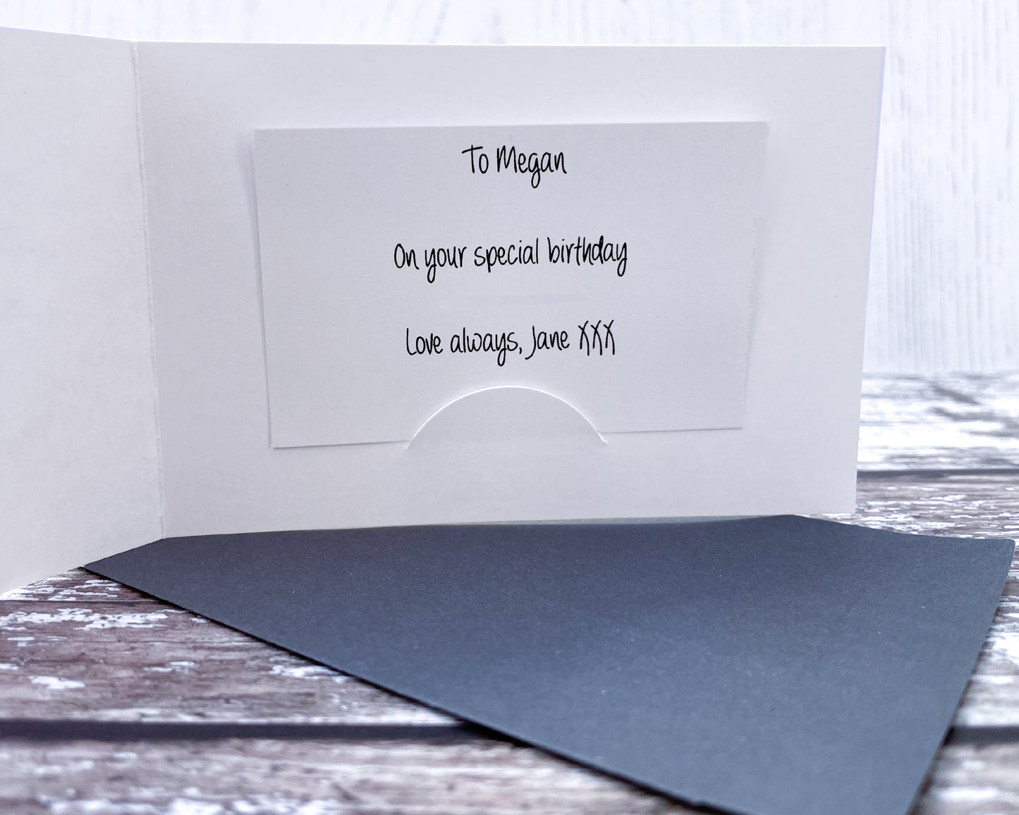 50th Birthday Necklace - Sterling Silver Snake Chain