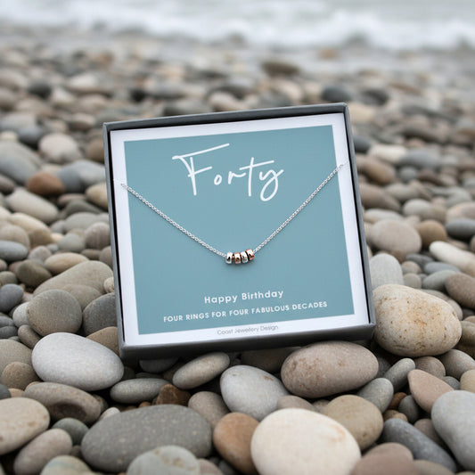 40th birthday necklace