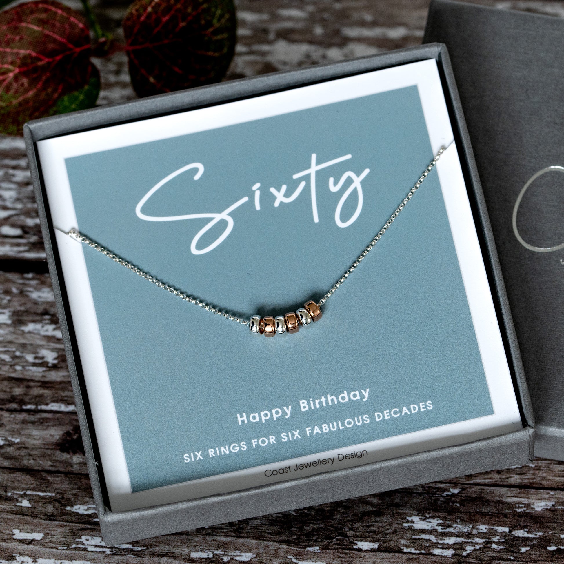 necklace for 60th birthday
