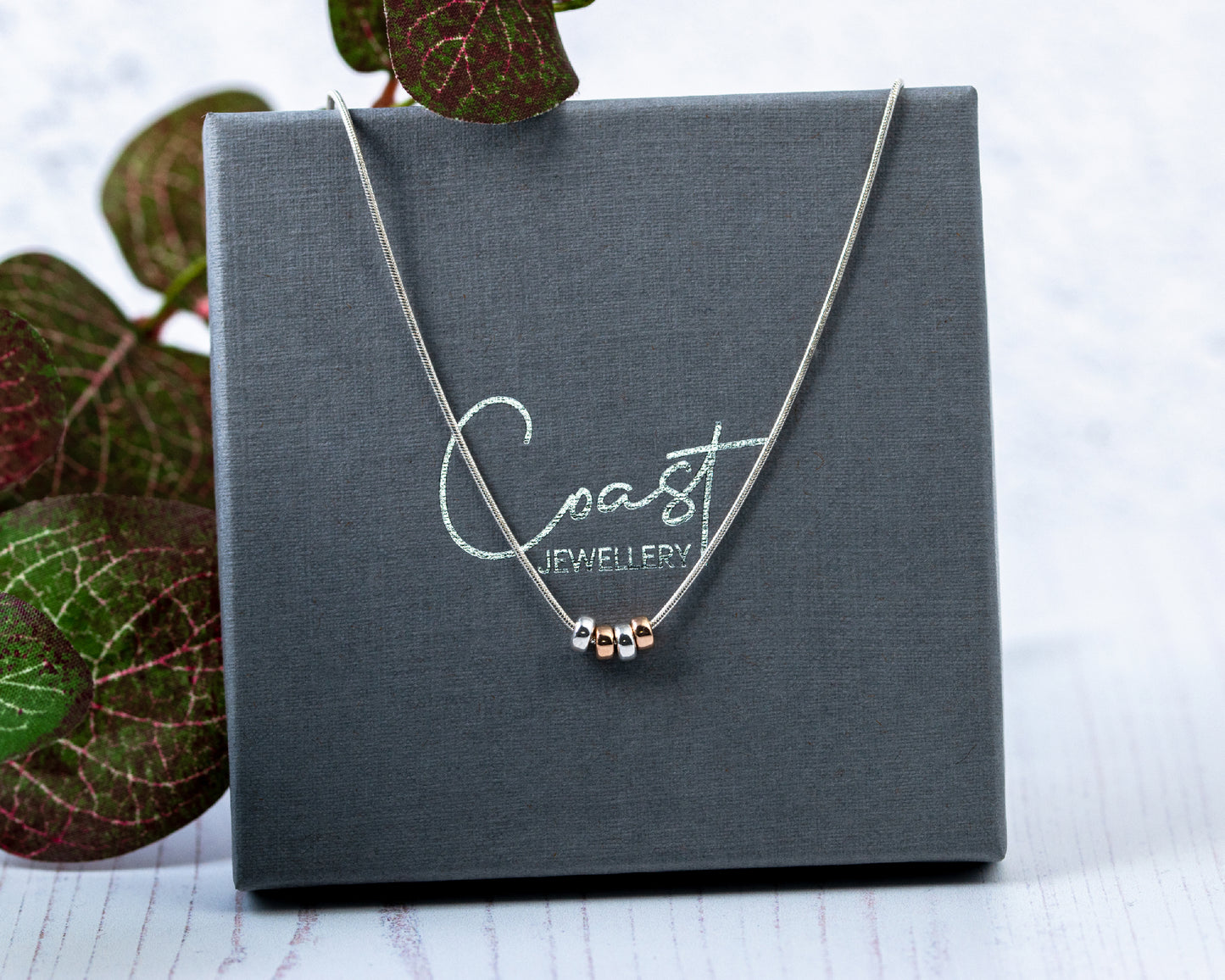 Sterling Silver 40th Necklace